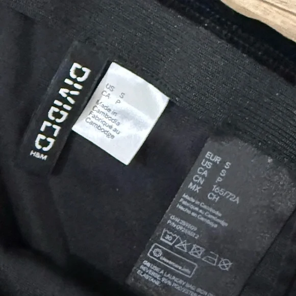 Witchy Celestial Velvet Midi Skirt Moon Sun Astrology Whimsical Slit Small Black - Picture 2 of 6